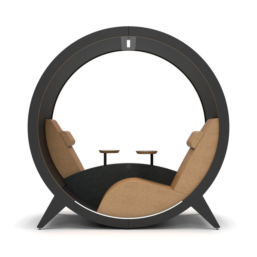 BlockO Cozy pod with relaxing seats