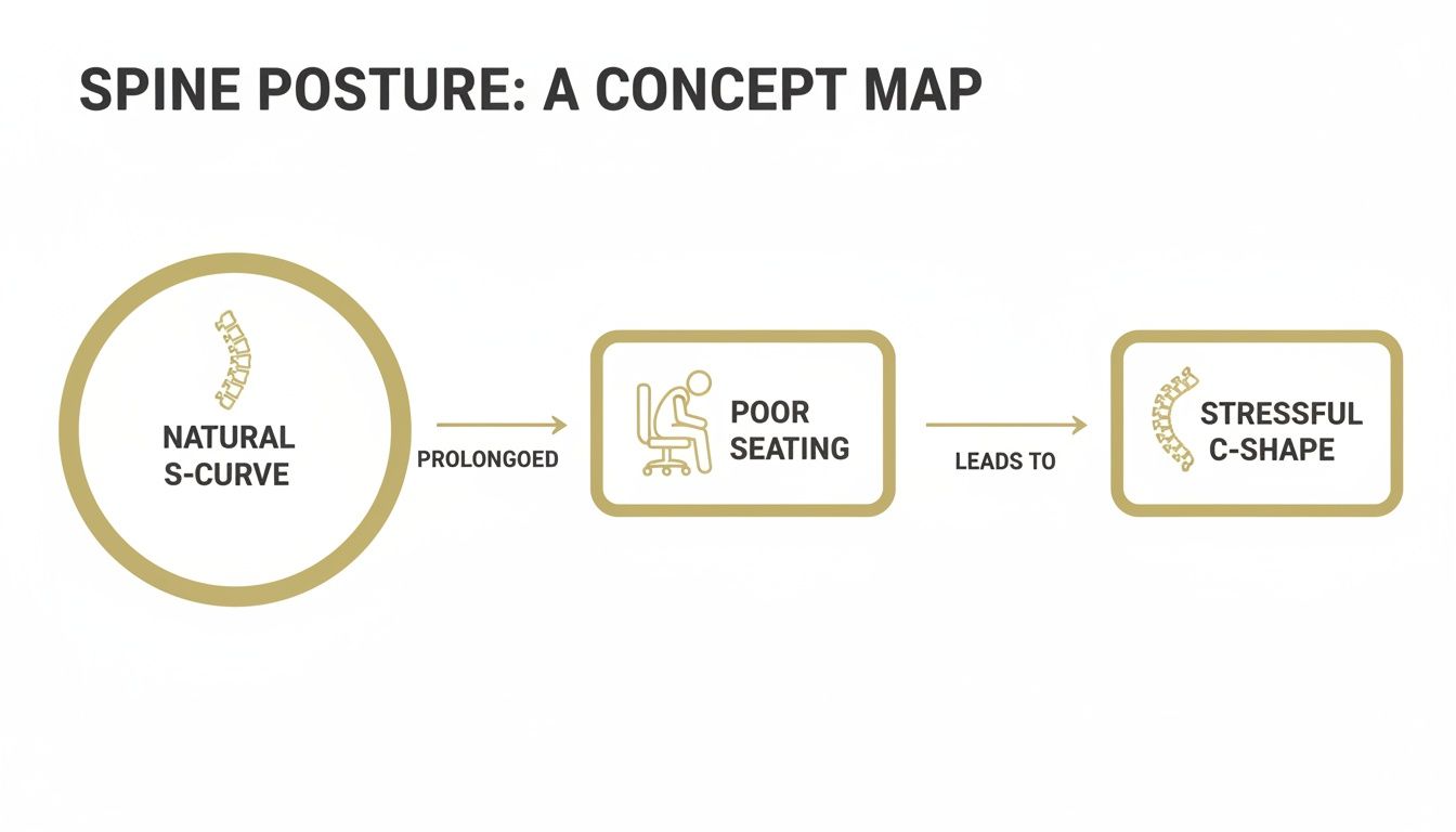 spine posture concept map