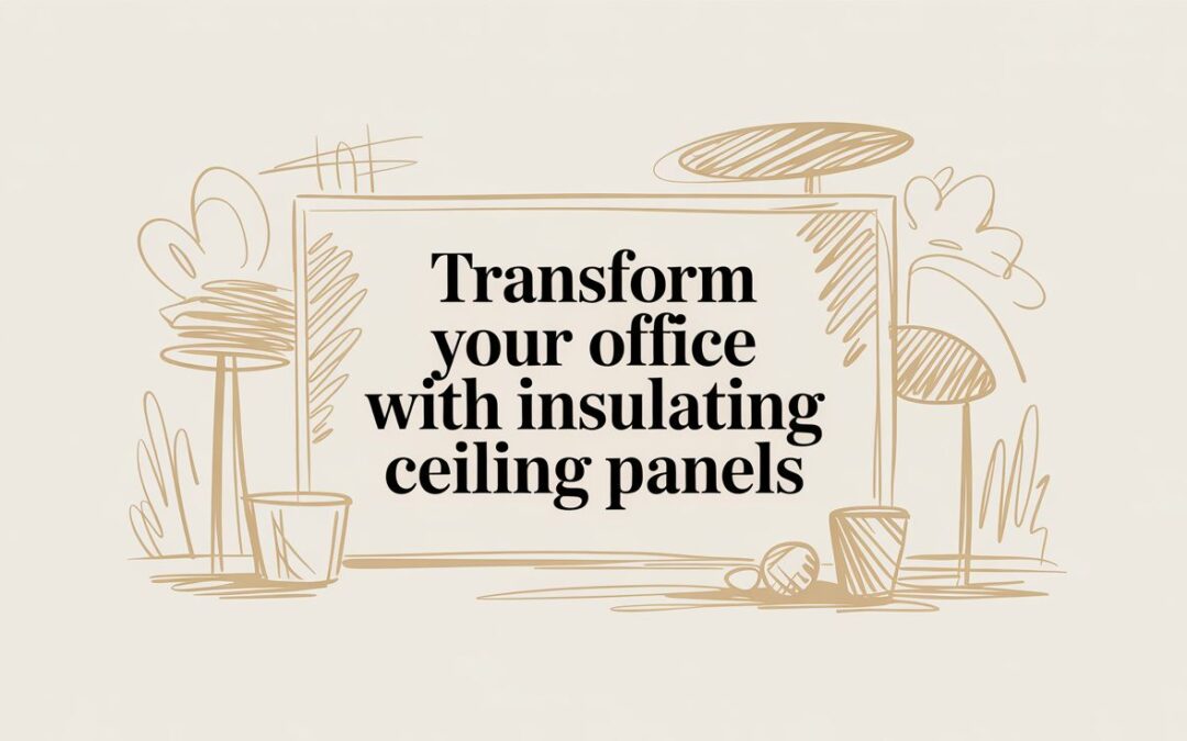 Transform Your Office with Insulating Ceiling Panels for 2026