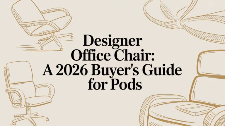 Designer Office Chair: A 2026 Buyer’s Guide for Pods