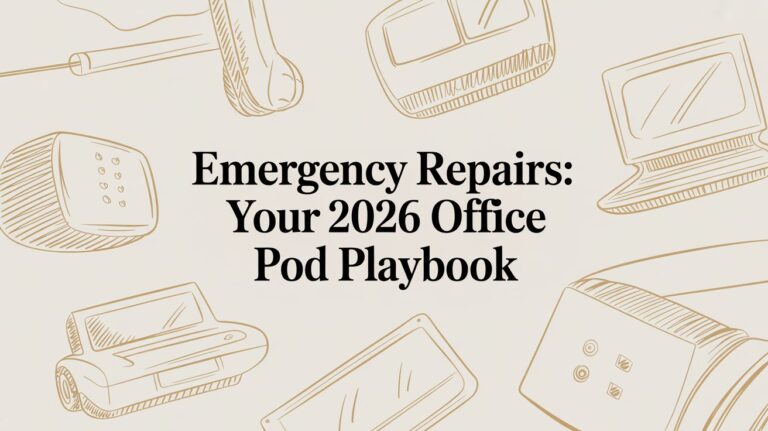 Emergency Repairs: Your 2026 Office Pod Playbook