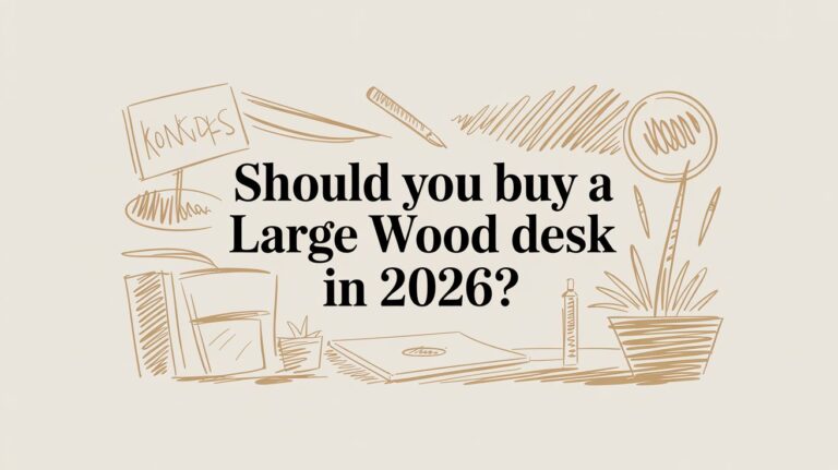 Should You Buy a Large Wood Desk in 2026?