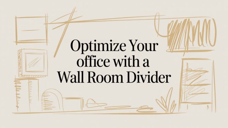 Optimize Your Office with a Wall Room Divider