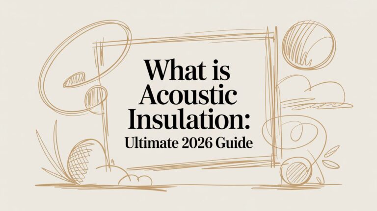 What Is Acoustic Insulation: Ultimate 2026 Guide